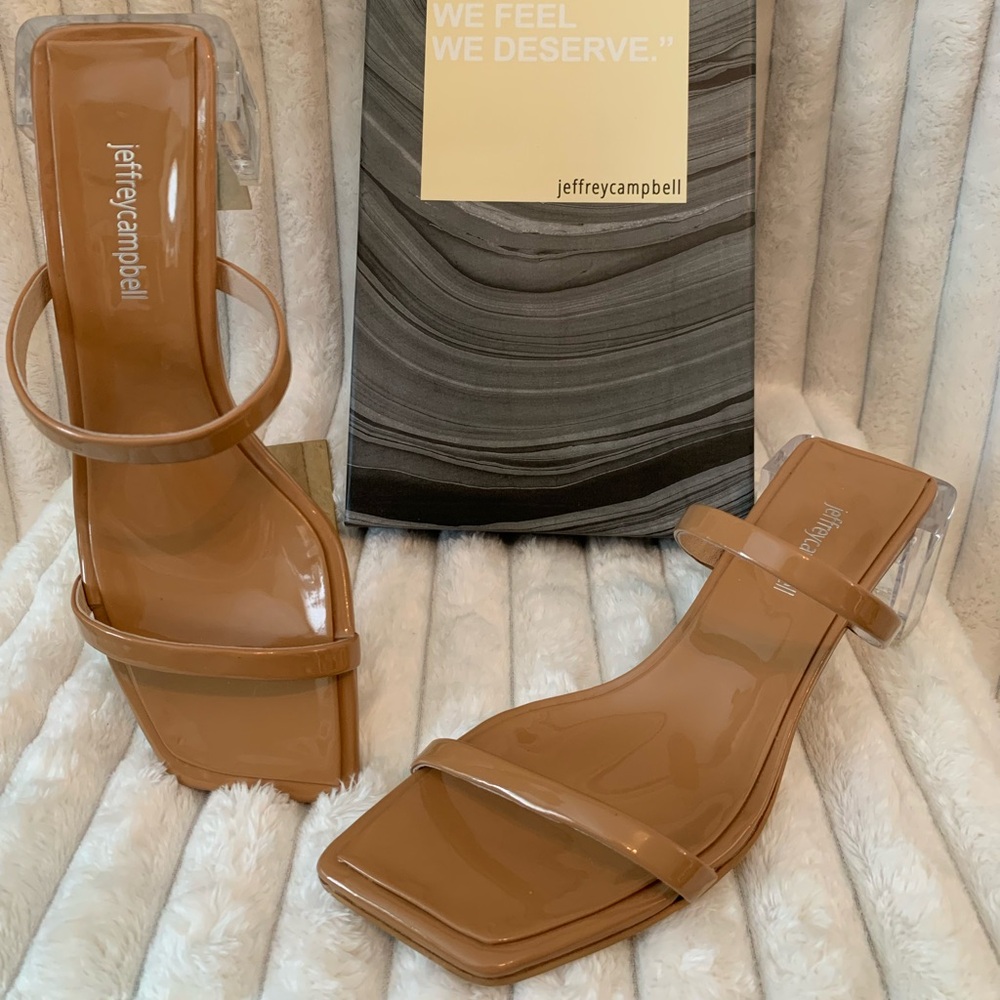 Jeffrey Campbell EPOXY patent sandals - Picture 7 of 12